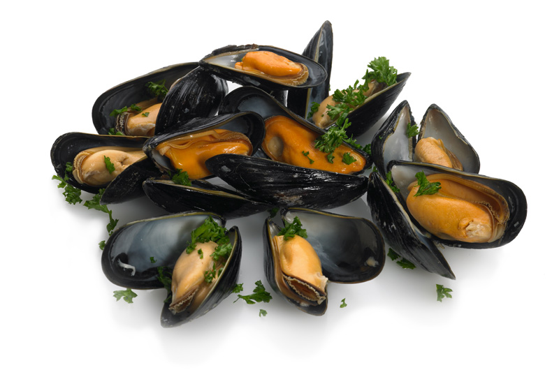 Slow Hot Smoked River Fowey Mussels