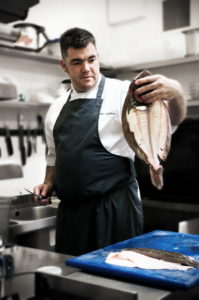 Nathan Outlaw, Michelin Star chef and customer of the Wing of St. Mawes